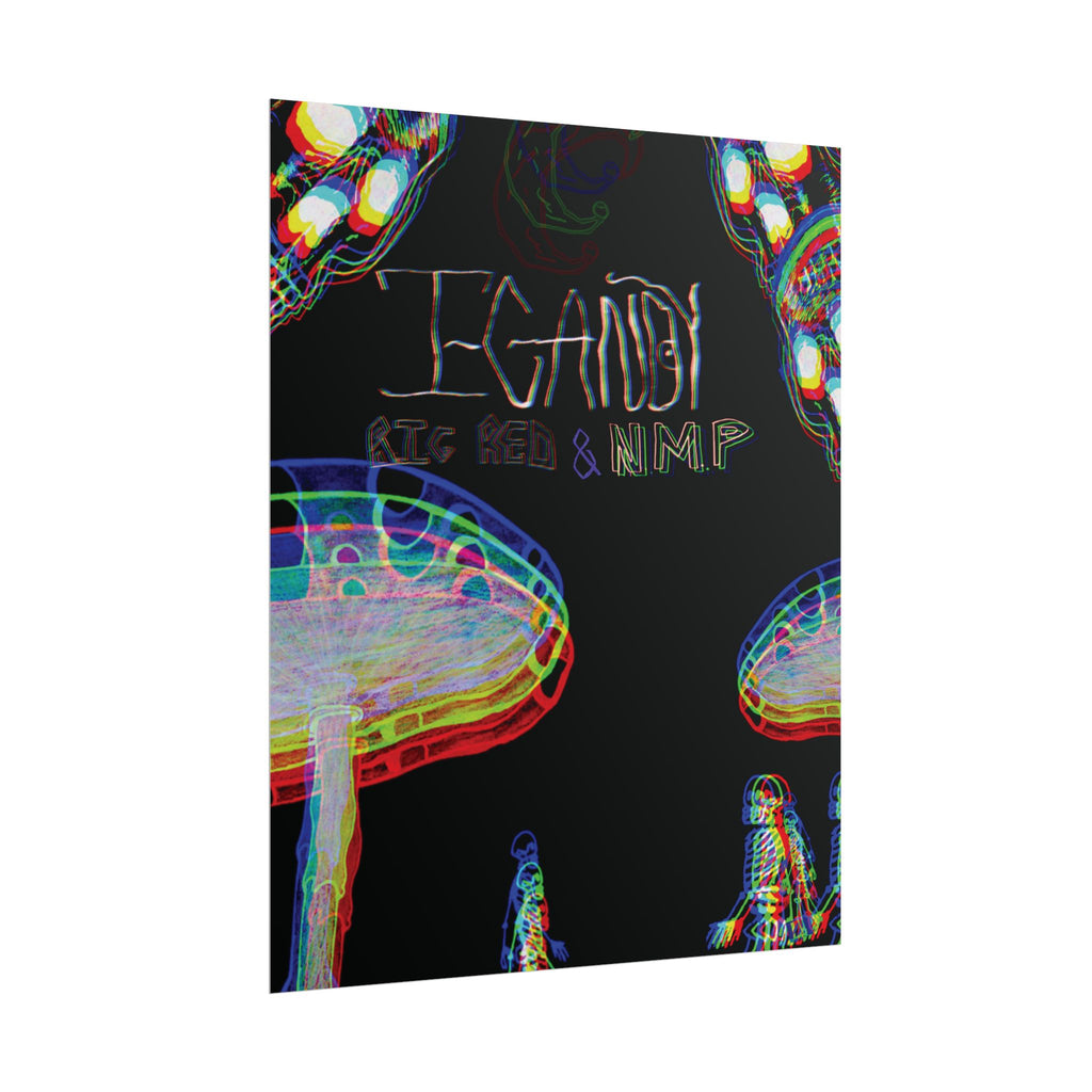 I-KANDY| "Psychedelic" Poster (Matte & Semi Glossy High Quality)
