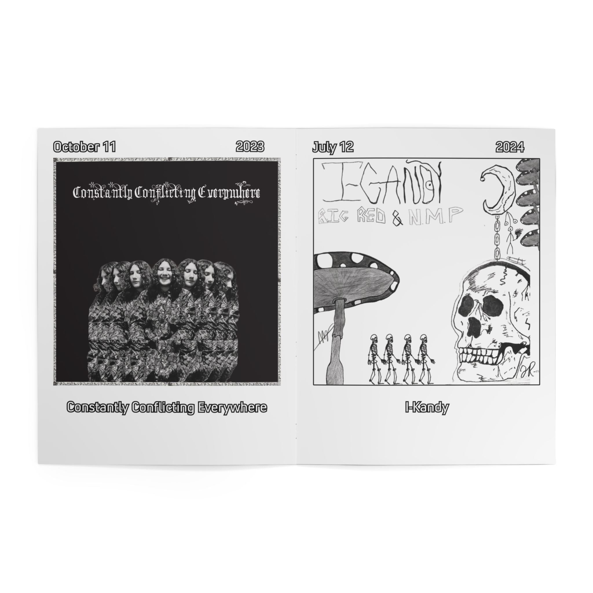SM Coloring Book — Album Art Collage Coloring Book for Music Fans