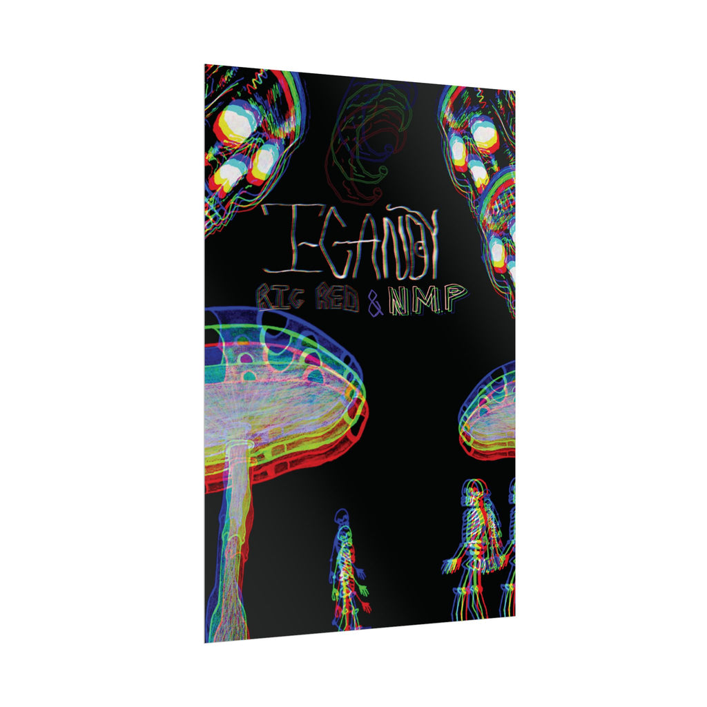 I-KANDY| "Psychedelic" Poster (Matte & Semi Glossy High Quality)