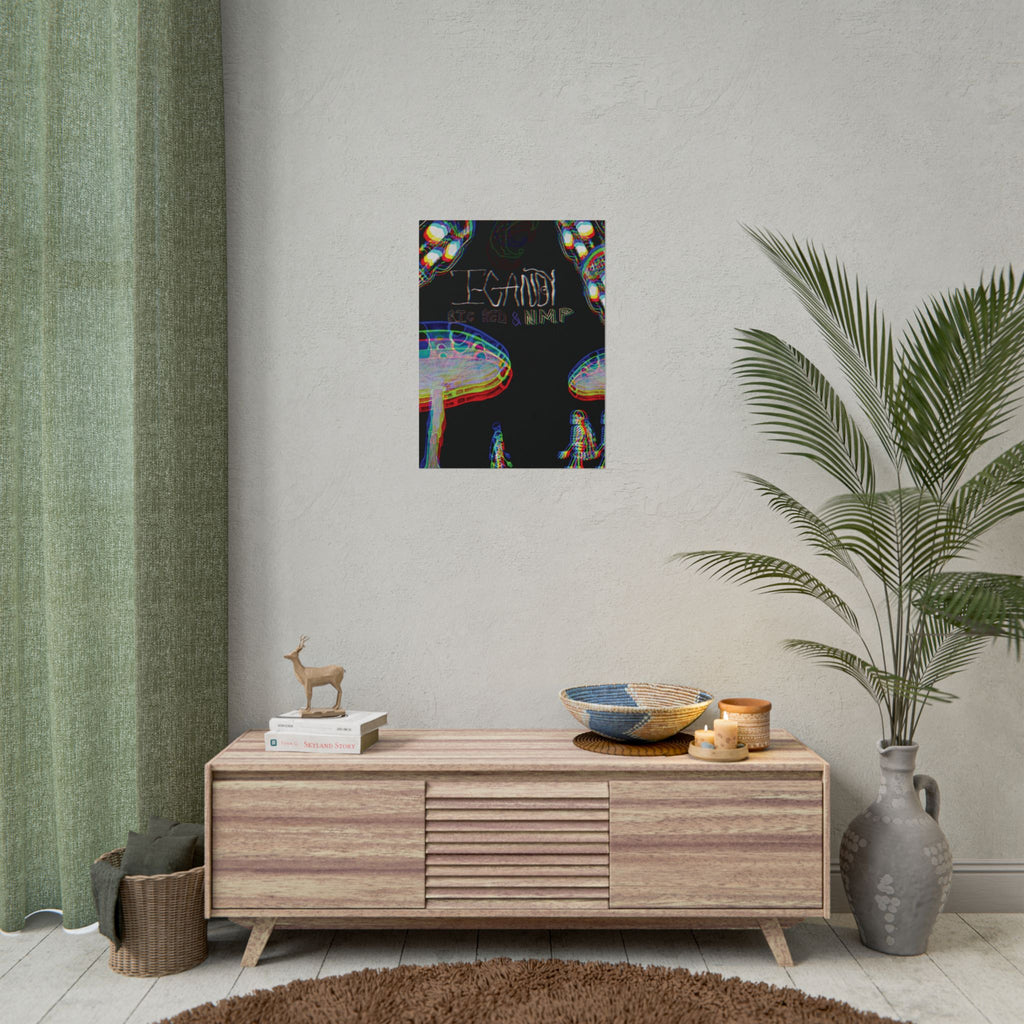 I-KANDY| "Psychedelic" Poster (Matte & Semi Glossy High Quality)