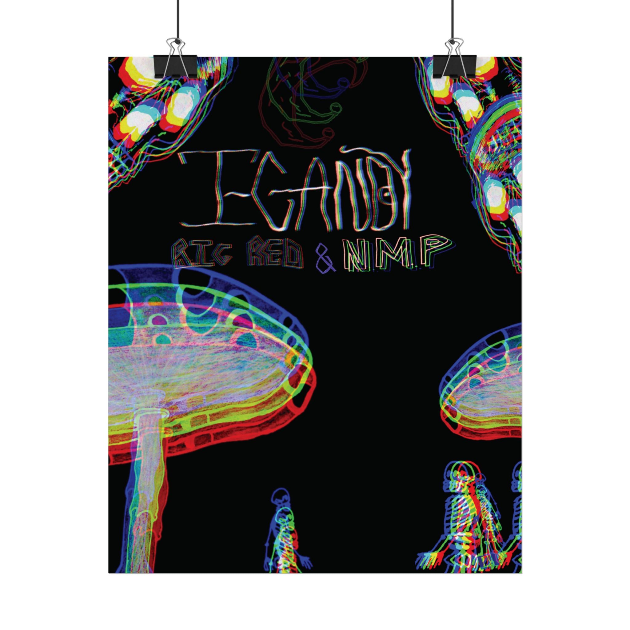 I-KANDY| "Psychedelic" Poster (Matte & Semi Glossy High Quality)