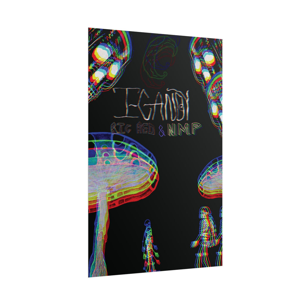 I-KANDY| "Psychedelic" Poster (Matte & Semi Glossy High Quality)