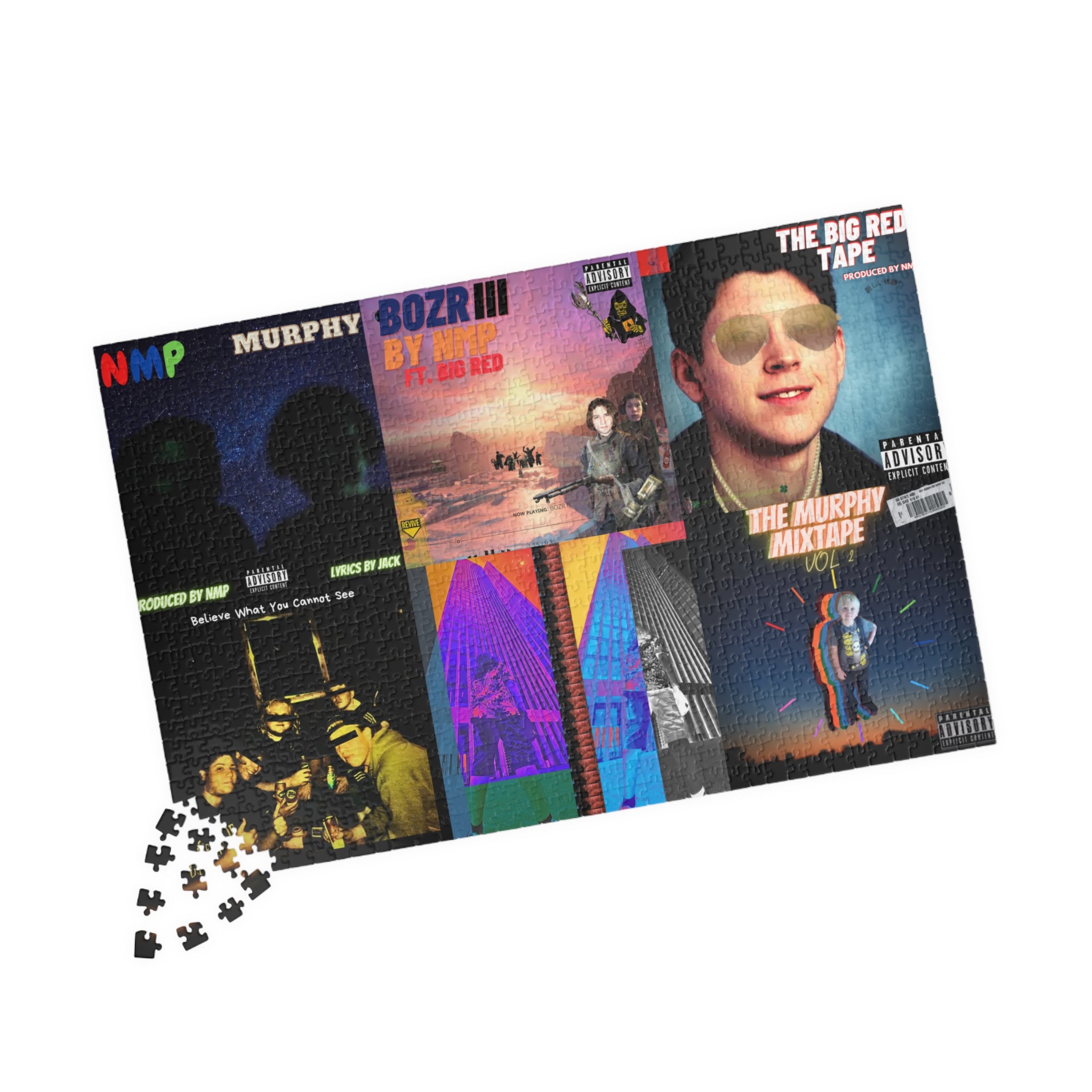 Album Covers Puzzle 3 (1014 Pieces)
