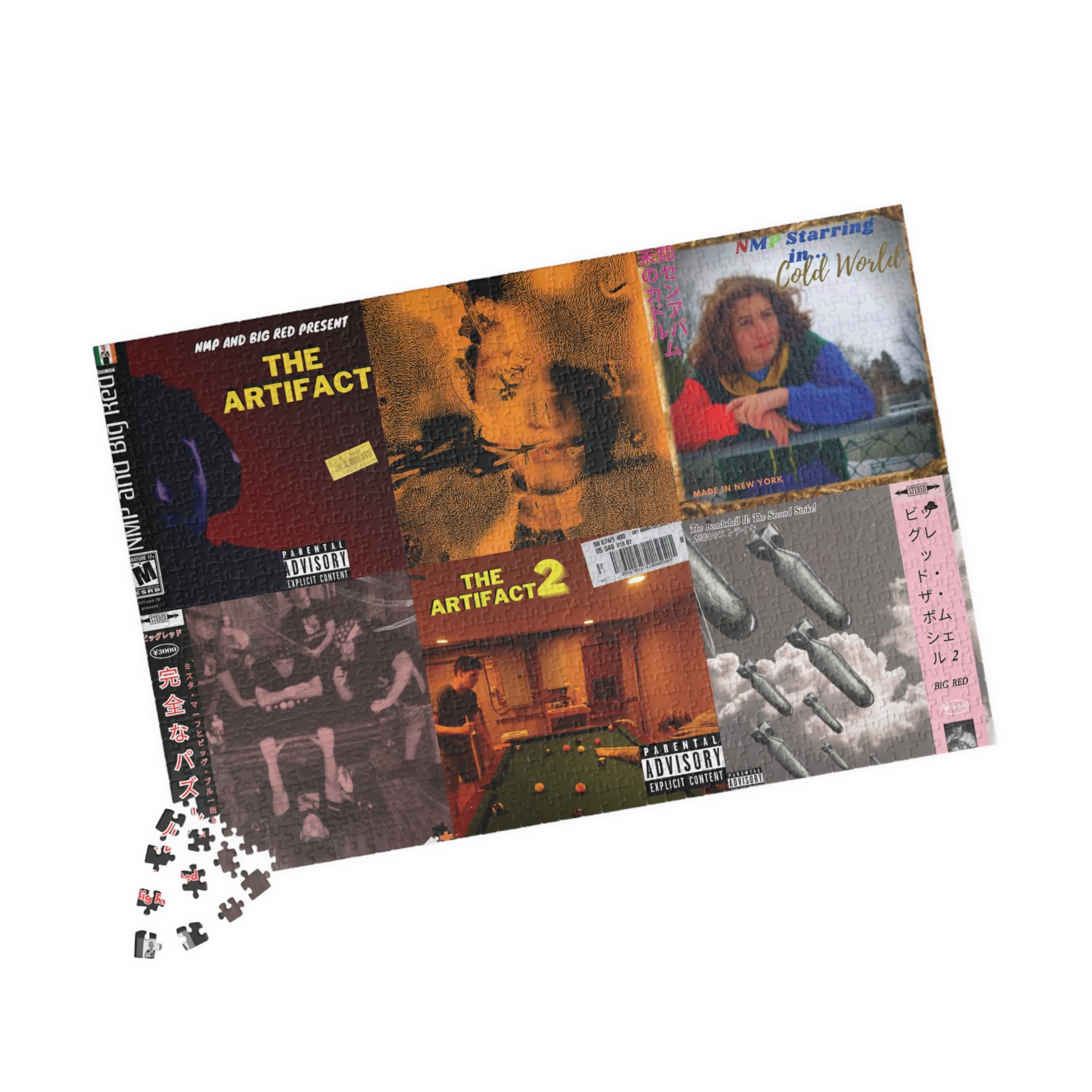 Album Covers Puzzle 2 (1014 Pieces)