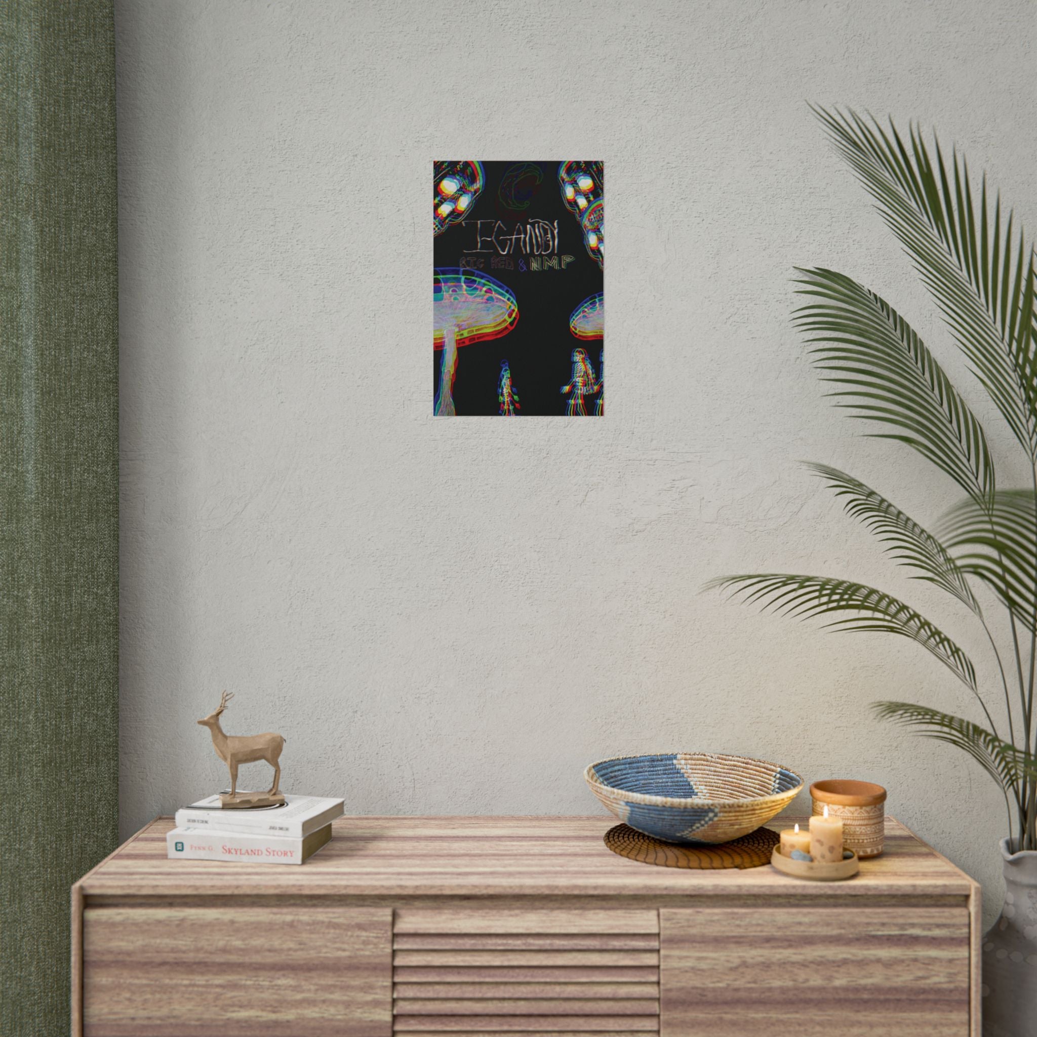 I-KANDY| "Psychedelic" Poster (Matte & Semi Glossy High Quality)