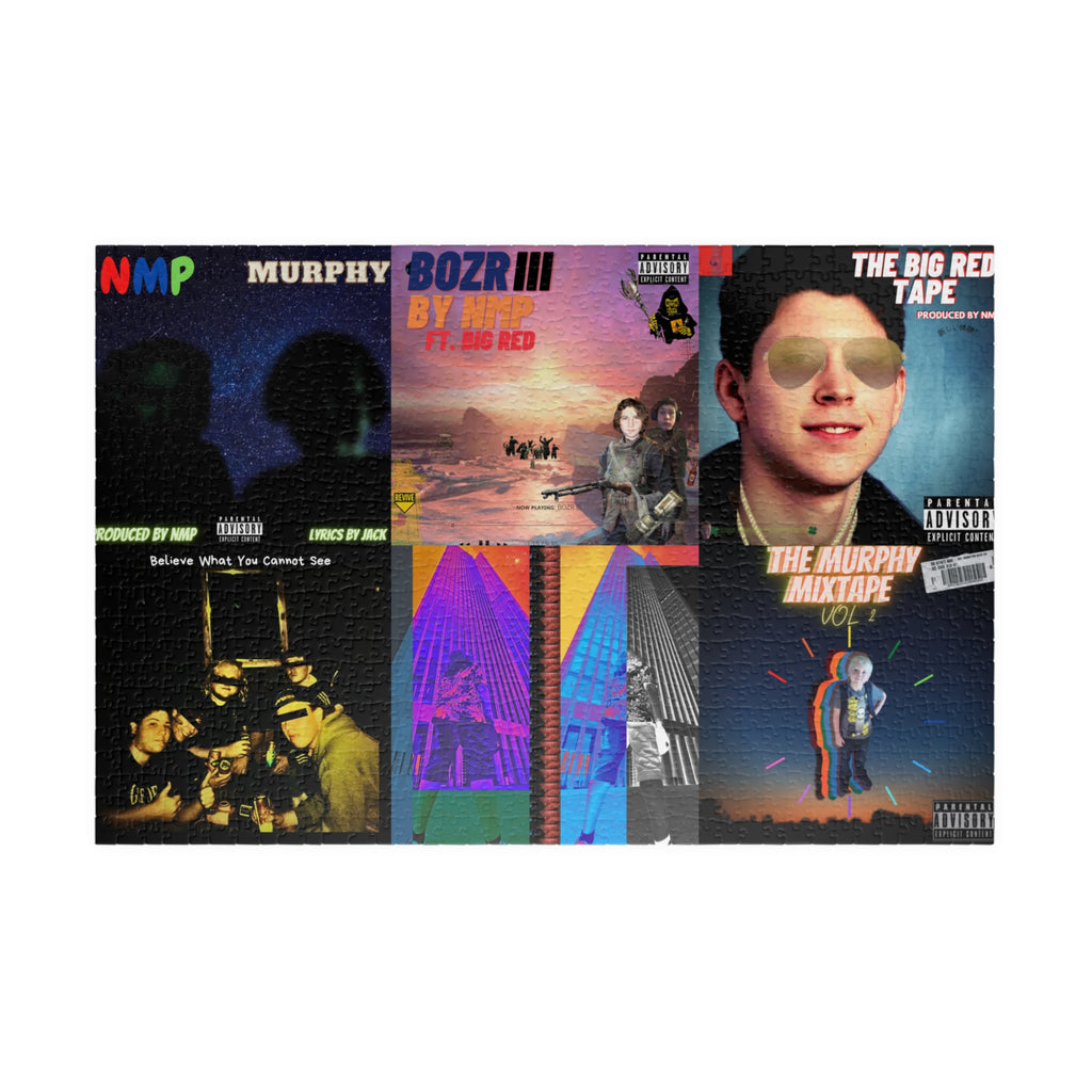 Album Covers Puzzle 3 (1014 Pieces)