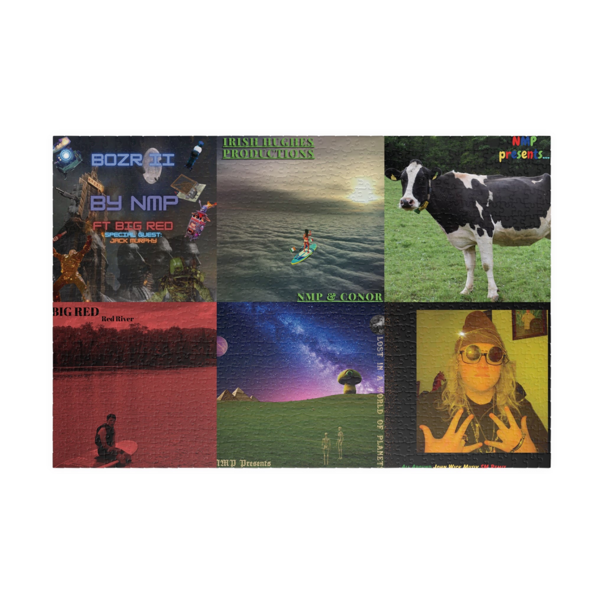 Album Covers Puzzle 4 (1014 Pieces)