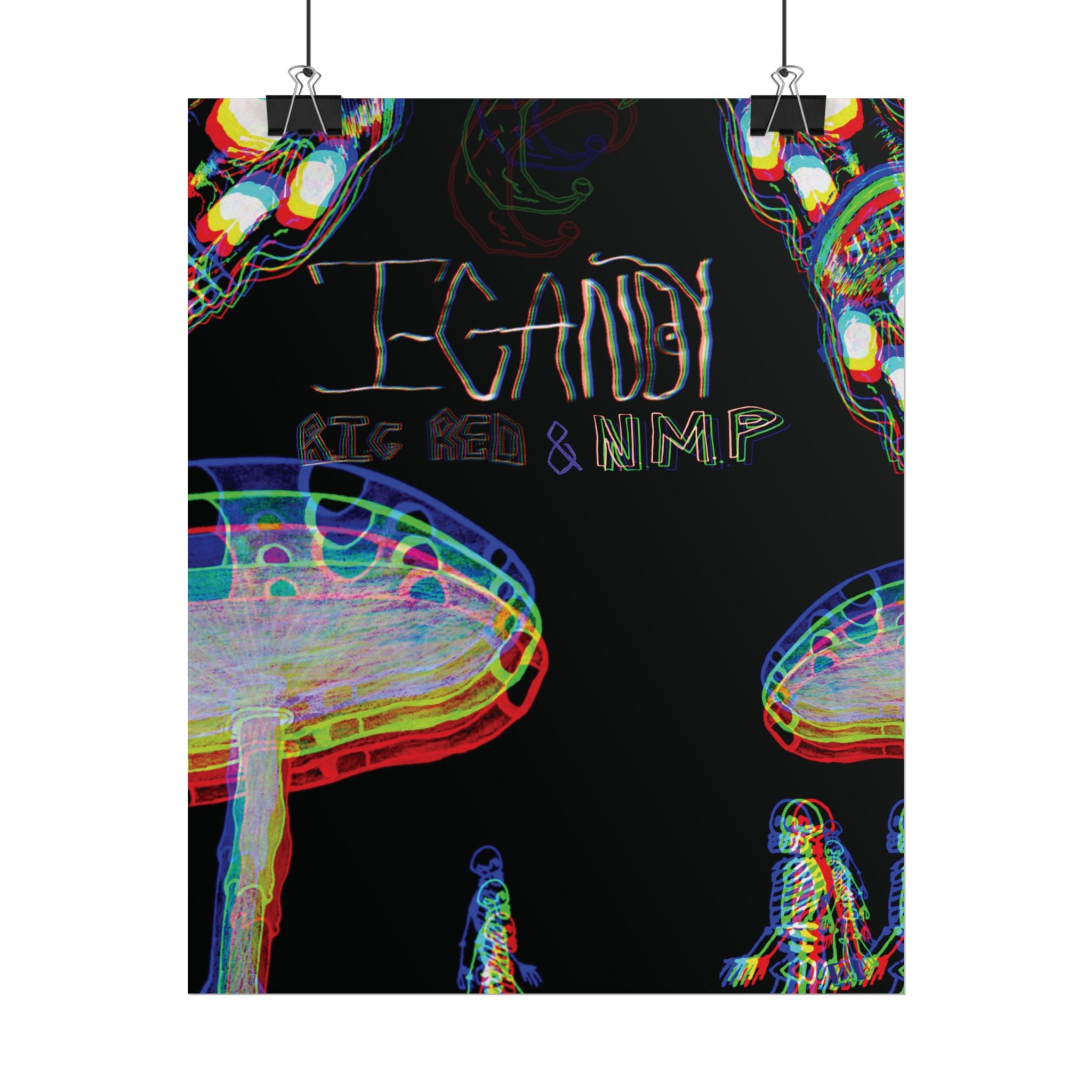 I-KANDY| "Psychedelic" Poster (Matte & Semi Glossy High Quality)