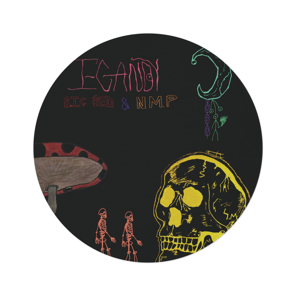 I-Kandy Round Rug (NIghtMode)