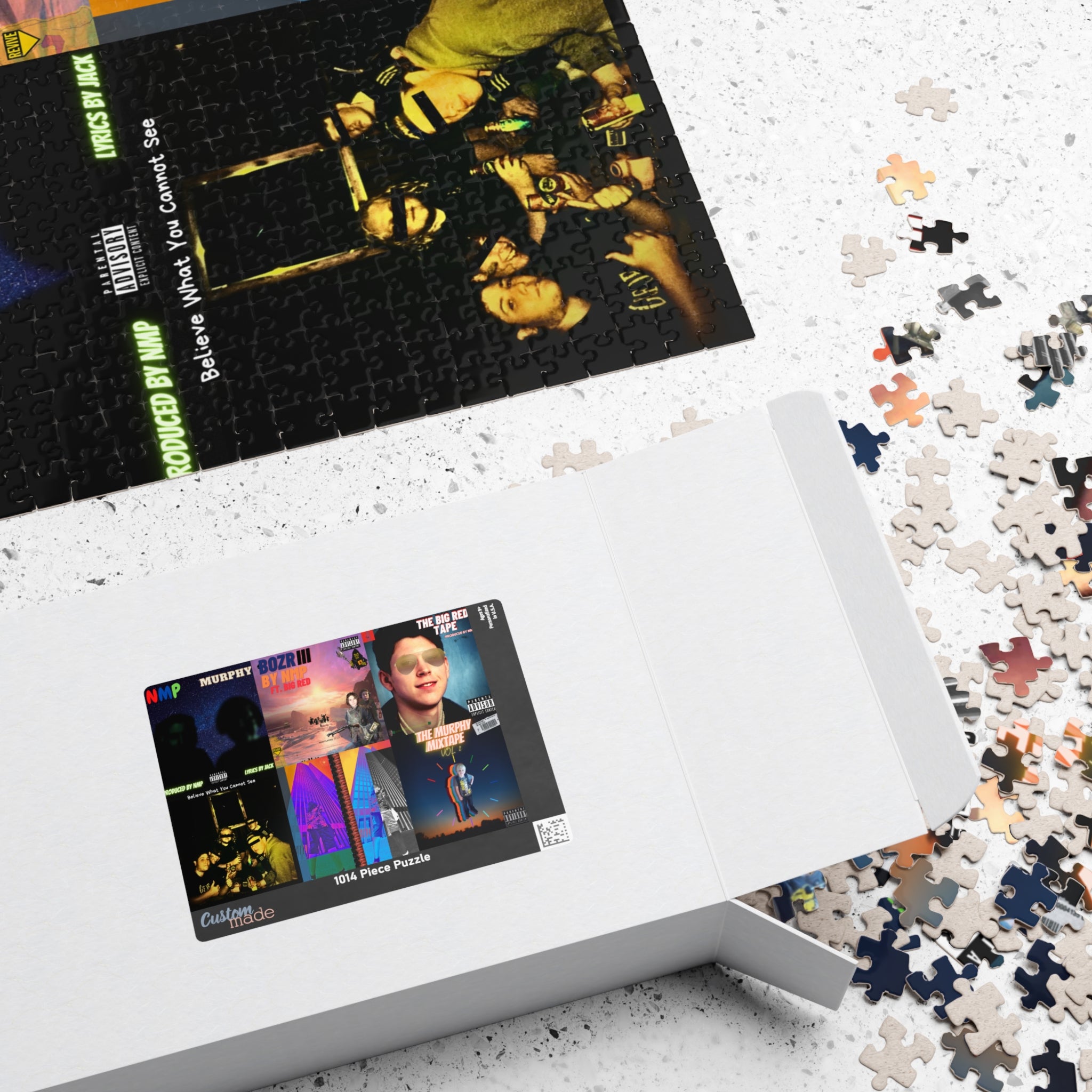 Album Covers Puzzle 3 (1014 Pieces)